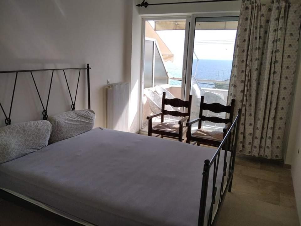 Super View Seafront Apartment Nea Michaniona Exterior foto